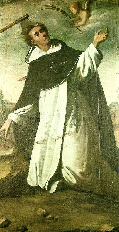 Francisco de Zurbaran st. peter the martyr Sweden oil painting art